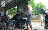 Cửa hàng sửa xe miễn phí cho người dân vùng lũ tại Chương Mỹ